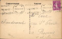 CPA Lourdes le Chateau Fort 