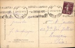 CPA Les Hautes Pyrenees Lourdes Basilique de Face 