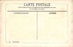 CPA Lourdes la Basilique de l'Esplanade 