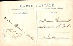 CPA Lourdes La nuit calvaire breton