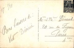 CPA Lourdes la Vallee d'Argeles et la Chaine des Pyrenees vue prise du Pic du Jer 