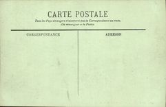 CPA Lourdes la statue de Saint Michel 