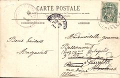 CPA Lourdes vue generale et le Pic du Jer 