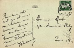 CPA Lourdes la Basilique et le Fer a Cheval 