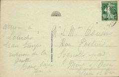 CPA Lourdes la Basilique et le Fer a Cheval 