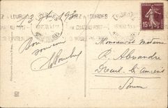 CPA Lourdes vue Plongeante sur la Basilique 