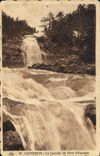 CPA Cauterets la cascade du Pont d'Espagne 