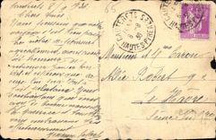 CPA Cauterets la cascade du Pont d'Espagne 