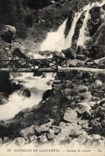 CPA Environs de Cauterets Cascade de Lutour 