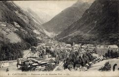 CPA Cauterets Panorama pris du Mamelon Vert 
