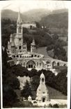 CPA Lourdes la Basilique et le Monument Interallie 