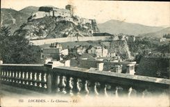 CPA Lourdes le Chateau 