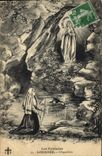 CPA Les Pyrenees Lourdes l'Apparition 