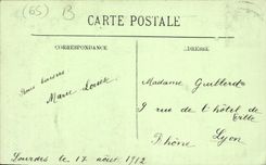 CPA Lourdes l'Esplanade et la Basilique 