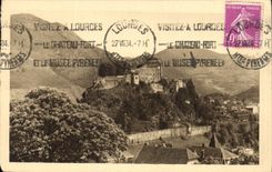 CPA Lourdes le Chateau Fort 