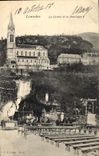 CPA Lourdes la Grotte et la Basilique 