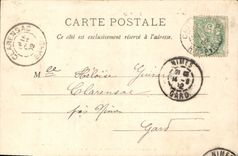 CPA Cauterets Cascade du Pont d'Espgane 