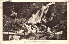 CPA Cauterets Cascade de Lutour 