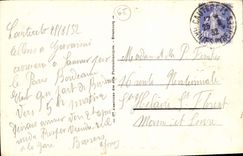 CPA Cauterets Cascade de Lutour 