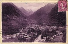 CPA Les Beaux Paysages de France Cauterets vue generale prise de Mamelon Vert 