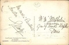 CPA Les Beaux Paysages de France Cauterets vue generale prise de Mamelon Vert 