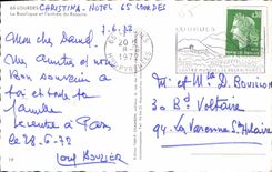 CPA Lourdes La Basilique et l'entree du Rosaire 