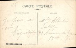 CPA Lourdes La Premiere Apparition 