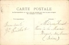 CPA Lourdes La Vierge couronnee et la Basilique 