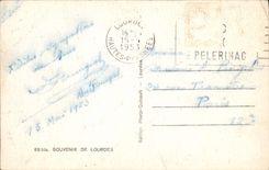 CPA Souvenir de Lourdes 