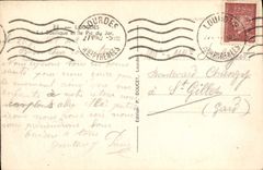 CPA Lourdes La Basilique et le Pic du Jer 