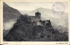 CPA Lourdes Le Chateau Fort 