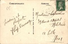 CPA Lourdes La Vierge couronnee 