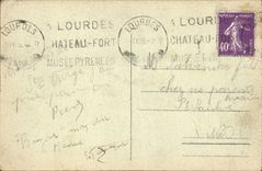 CPA Les Pyrenees Lourdes VI Station du Calvaire 