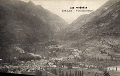 CPA Les Pyrenees Luz Vue panoramique 