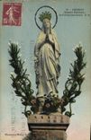 CPA Lourdes Hautes Pyrenees La Vierge couronnee 