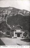 CPA Lourdes Le Funiculaire gare de depart 