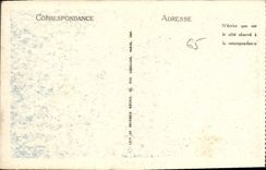 CPA Route de Luz a Gavarnie Le Chaos 