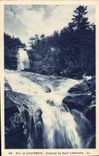 CPA Env de Cauterets Cascade du Pont d'Espagne 