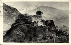 CPA Lourdes Le Chateau Fort 