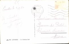 CPA Lourdes Le Chateau Fort 