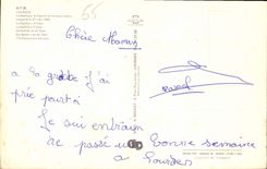 CPA Lourdes la Basilique et le Gave 