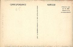 CPA Lourdes La Vierge de la Grotte 