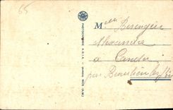 CPA Lourdes La Basilique pendant les processions la nuit 