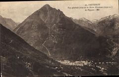 CPA Cauterets vue generale prise de la Reine Hortense 