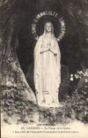 CPA Les Pyenees Lourdes La Vierge de la Grotte 