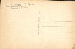 CPA Loudres Maison Paternelle de Bernadette Soubirous 