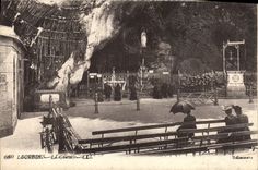 CPA Lourdes La Grotte 