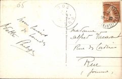 CPA Lourdes La Basilique et le fer a cheval 