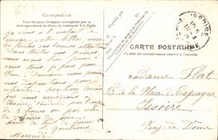 CPA Lourdes Le Calvaire 1re Station 