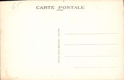 CPA Lourdes Le Chateau Fort et le Gave 